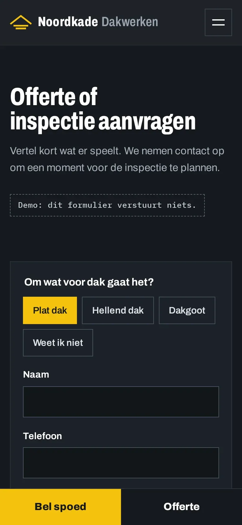 Mobiele weergave 3 van Noordkade Dakwerken